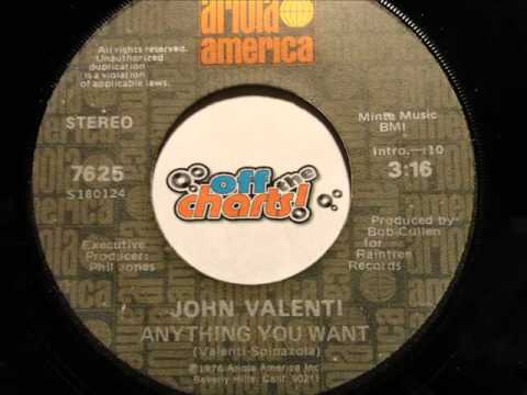 John Valenti - Anything You Want ■ 45 RPM 1976 ■ OffTheCharts365
