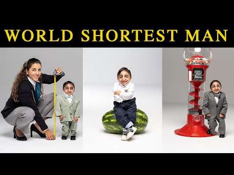 World shortest man Edward Nino Hernandez