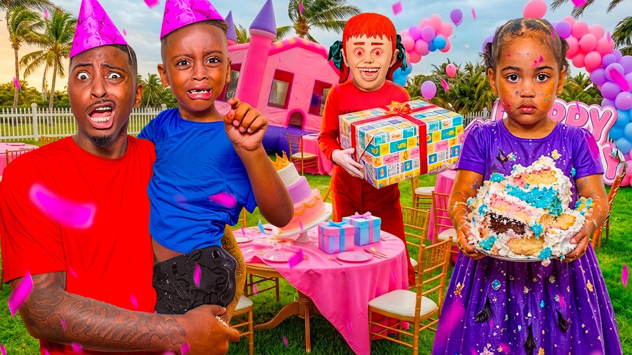 THE CREEPY MAN SENT HIS GIRLFRIEND TO RUIN GERMANY'S 3RD BIRTHDAY PARTY!💔