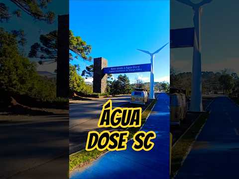 município de água doce estávamos apenas de passagem pelo município