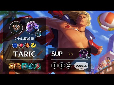 Taric Support vs Morgana - EUW Challenger Patch 11.24b