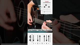 Tracy Chapman - Talkin Bout a Revolution | Tutorial #shorts #guitar #gitarre #song