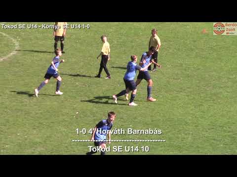 Tokod SE U14 – Környe SE U14 5-0 (5-0) - Összefoglaló