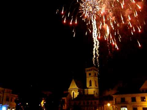 Humpolec fireworks 2009
