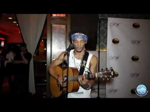 CHRIS WATSON performs at a Red Carpet event with Deshai Williams