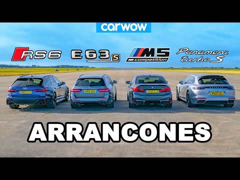 Audi RS6 v BMW M5 v AMG E63 v Porsche Panamera VIDEO