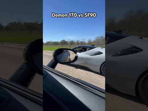 Demon 170 vs Ferrari SF90