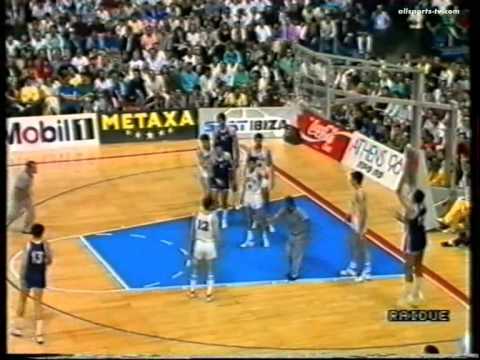 EUROBASKET'89 SEMI-FINAL: YUGOSLAVIA-ITALY 97-80 (RAI DUE)