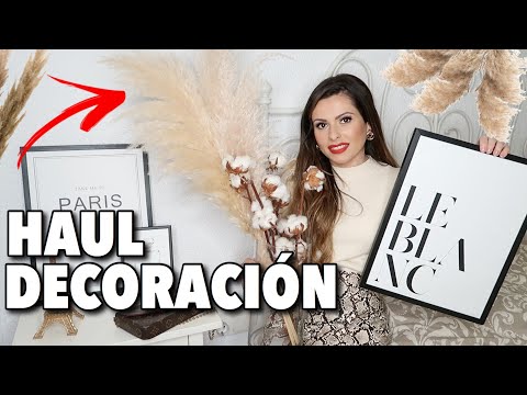 ¡SÚPER HAUL DECORACIÓN! Desenio + PAMPAS ¿Dónde encontrarlas? | Bstyle