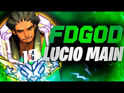 FDGod #1 Lucio In the World - Rank 13! [ Overwatch Season 34 Top 500 ]