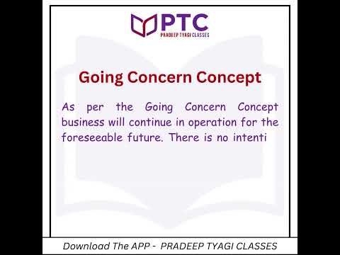 Going Concern Concept 🥳#shorts #accountingconcept #introductionofaccounting #basicaccountingterms