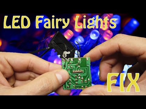 Repair LED Christmas lights How to easily troubleshoot and fix broken  Garland String Lights