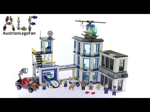 Vidéo LEGO City 60141 : Le commissariat de police