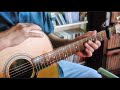 James Taylor guitar lesson #3 (Close Your Eyes) -- ThinkingDog06