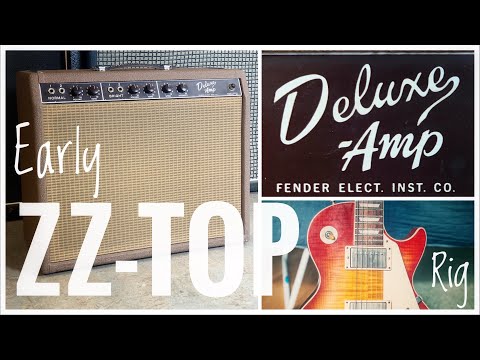 Billy Gibbons' 1970s Guitar Rig Demo - 1963 Fender Brownface Deluxe Amp!
