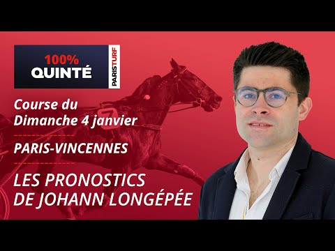 PMU Quinté Predictions - 100% Quinté for Sunday, January 4th at Paris-Vincennes