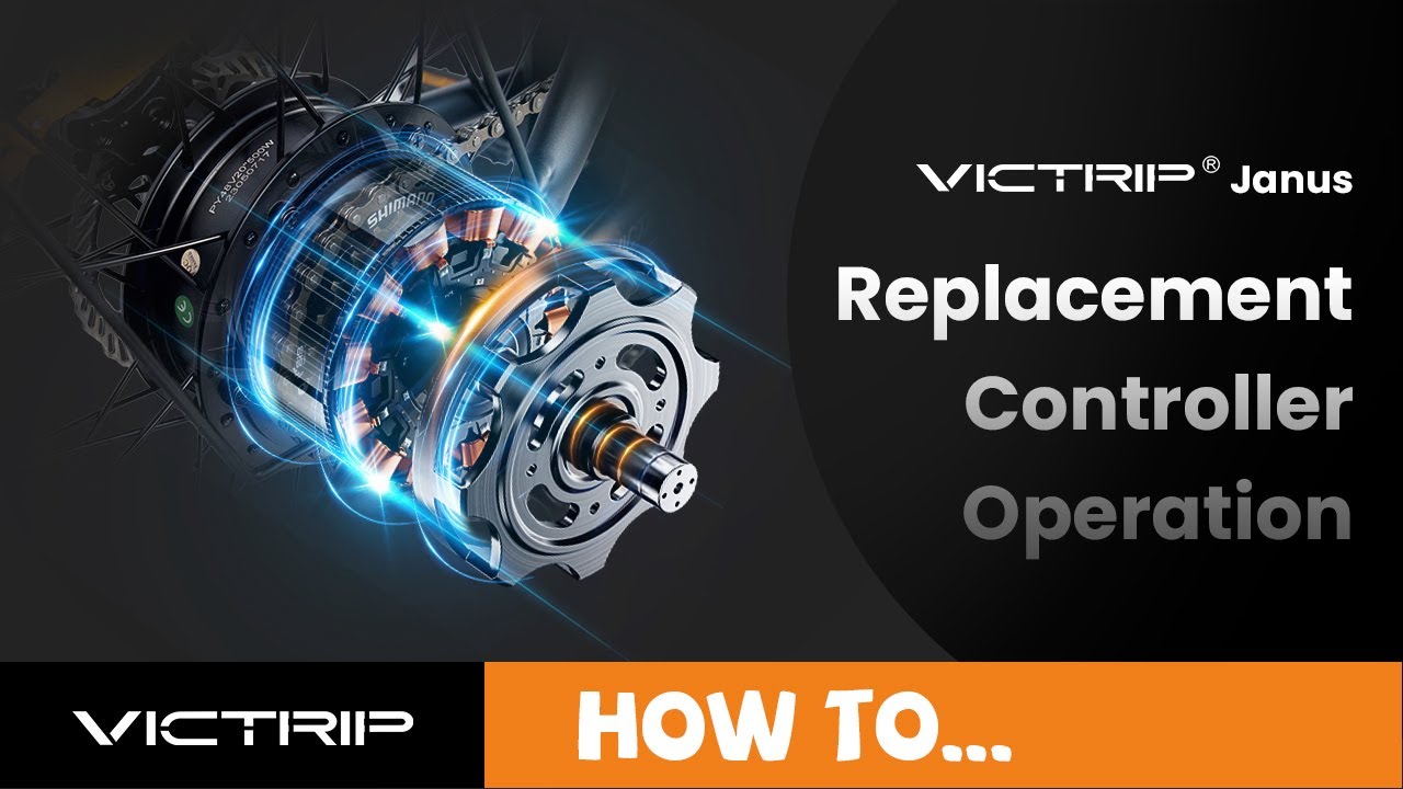 VICTRIP Janus Foldable Ebike Replacement Controller Operation