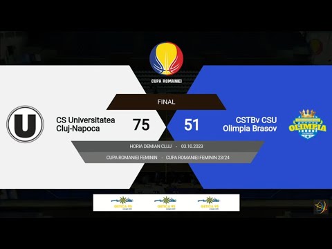 CRBF 2023-2024: Universitatea Cluj-Napoca - Olimpia CSU Brașov