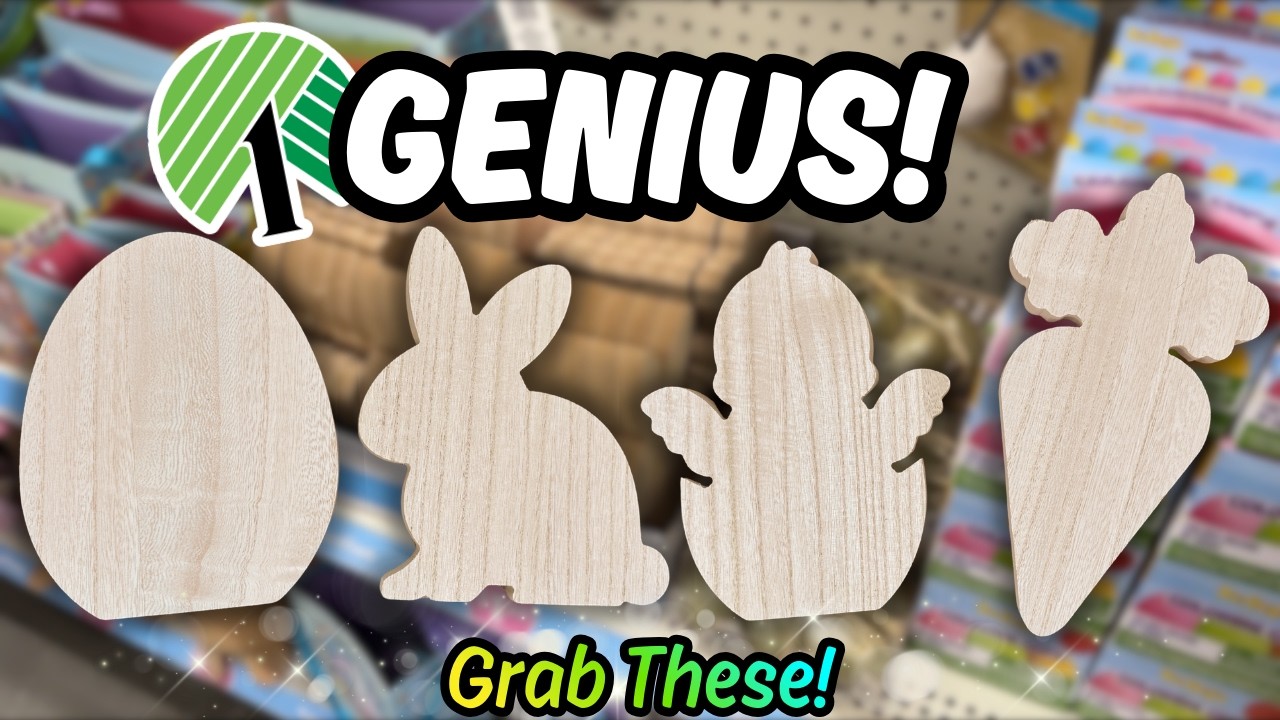 GENIUS Dollar Tree Easter DIYs 🌸Transform These Into High End Easter Decor!