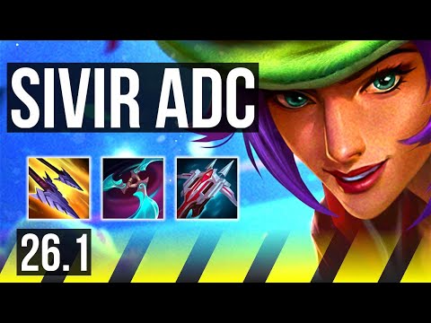 SIVIR & Neeko vs JINX & Braum (ADC) | Perfect KDA: 15/0/7 | KR Grandmaster | 26.1
