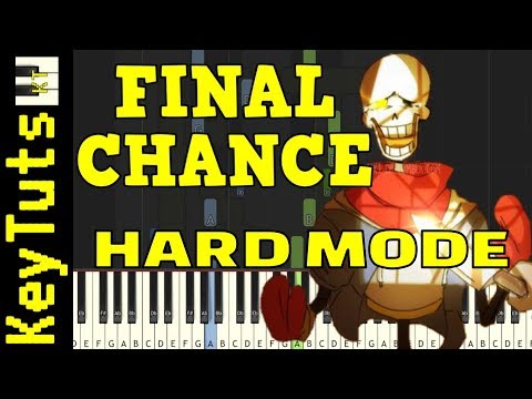 Learn to Play Final Chance by FlamesAtGames (Undertale AU) - Hard Mode