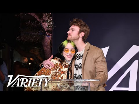 Billie Eilish Thanks Finneas in Heartfelt Speech - Variety Hitmakers