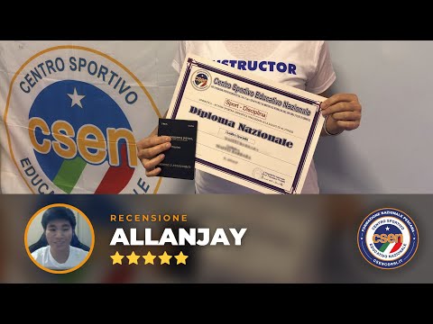 ⭐Le recensioni di CSEN Corsi: ALLANJAY