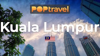 Walking in KUALA LUMPUR / Malaysia 🇲🇾- Chinatown to Petronas Twin Towers - 4K 60fps (UHD)