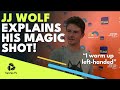 JJ Wolf Reacts To His Incredible Left-Handed Winner!