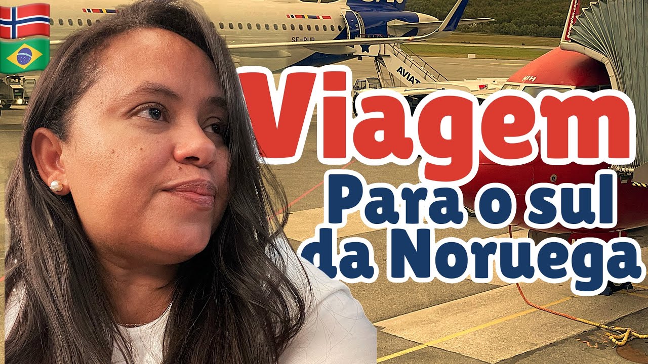 O DIA QUE FUI DO NORTE AO SUL DA NORUEGA PARA REVER UMA AMIGA // VIDA REAL MORANDO FORA DO BRASIL