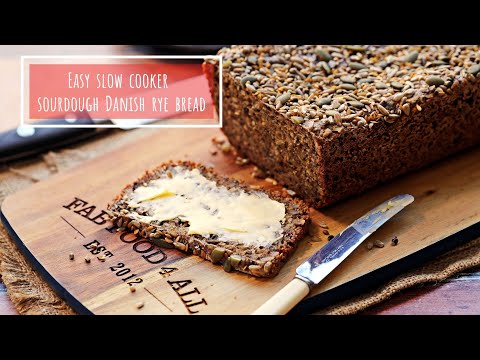 Easy Slow Cooker Danish Sourdough Rye Bread Recipe