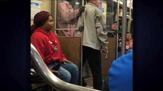 'It matters to me': Video shows Good Samaritan take gun from robber on Blue Line train