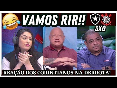 🤣 OLHA A REAÇÃO E PALPITES DOS CORINTIANOS / REACT BOTAFOGO 3 X 0 CORINTHIANS 🤣