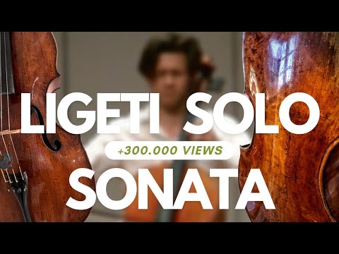GYÖRGY LIGETI - Sonata for Cello solo | Mathias Johansen