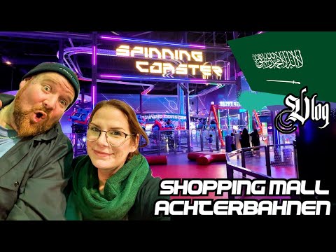 Saudi Arabia - We explore Riyadh for the first time and ride shopping mall roller coasters - VLOG
