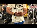 AB aesthetics owner Abdul Basit doing different exercises in Gold’s Gym Indonesia ✅