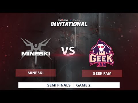 Mineski vs Geek Fam | Game 1 | Starladder Invitaional 2018 SEA