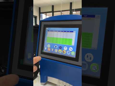 uMAC WAD Cyanide Analyser screen