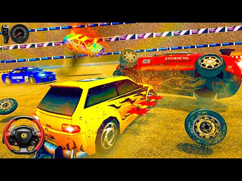 Demolition Car Derby Stunt 2020 । Car Shooting Games । Android Gameplay