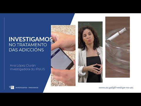Vídeo:  Investigamos no tratamento das adiccións