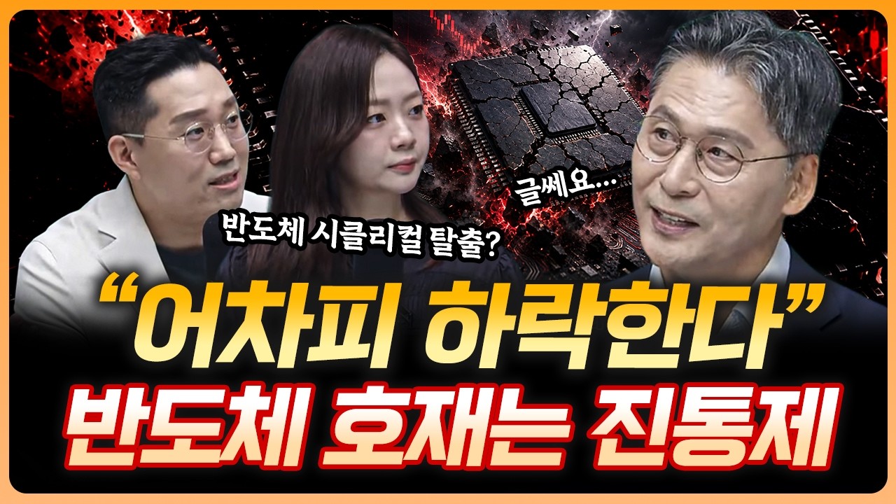 어차피 하락은 계속된다? | "반도체 호재는 진통제일 뿐" | 이주완 인더스트리 애널리스트 [더블 업]