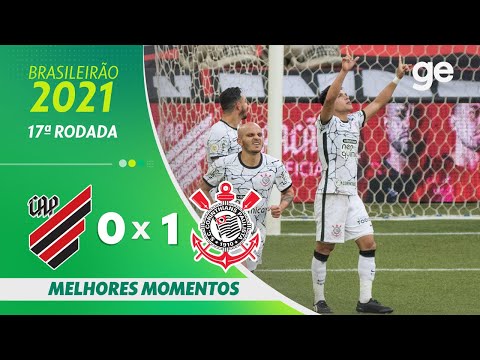 Gols e lances de Athletico Paranaense x Corinthians