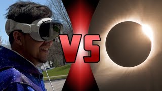 Apple Vision Pro VS Solar Eclipse?!