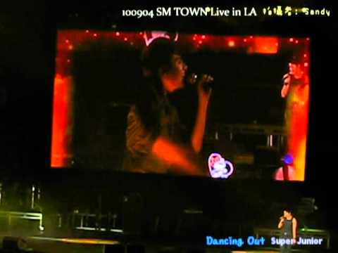[Fancam] 100904 SM TOWN Live in LA - Dancing Out