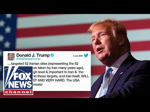 特朗普表示，如果伊朗打擊美國資產，將 "非常迅速 "地受到打擊。 (Trump says Iran will be hit 'very fast' if they strike American assets)