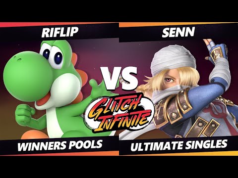 Glitch Infinite - Riflip (Yoshi) Vs. Senn (Sheik) - SSBU Ultimate Tournament