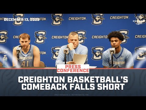 Creighton Basketball Falls To Kansas State | Creighton Basketball Post-game Press Conference