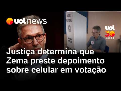 Zema e mesários deverão prestar depoimento sobre celular em votação, determina Justiça Eleitoral