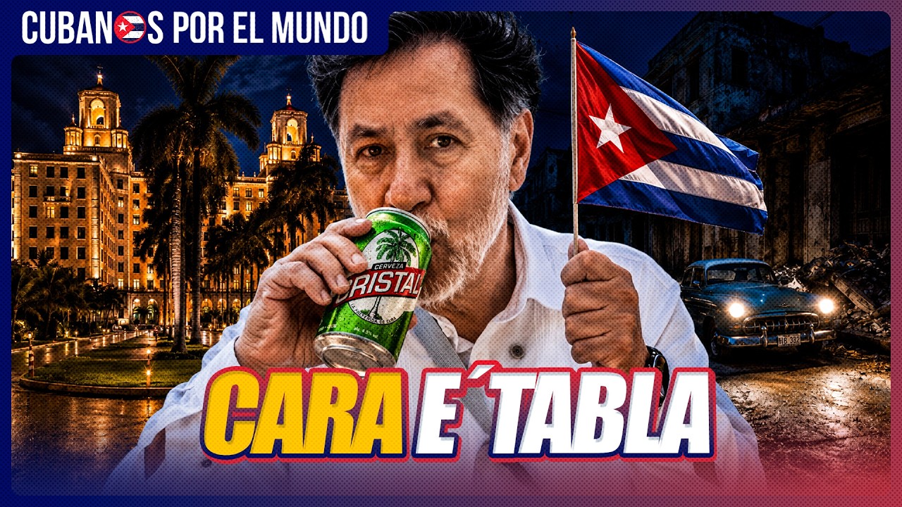 Noroña invita a viajar a Cuba desde el Hotel Nacional de La Habana