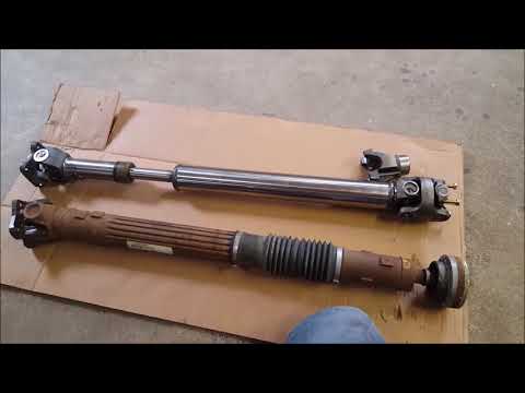 Rugged Ridge Front Driveshaft VS Stock Driveshaft